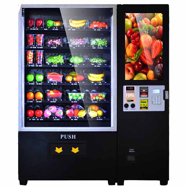 Touch Screen Automatic Fruit Vending Machine