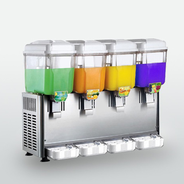 Countertop Commercial 4 Bowls Juice Dispenser