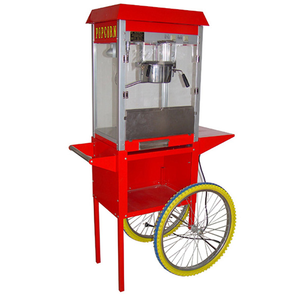 Commercial Popcorn Maker With Cart 