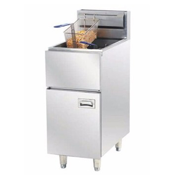 Industrial Restaurant French Potato Chips Deep Fryer Machine