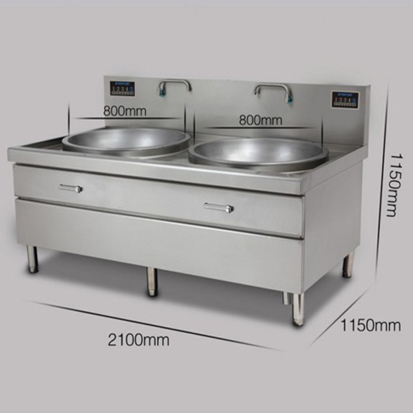 Commercial Double Burner Induction Hobs