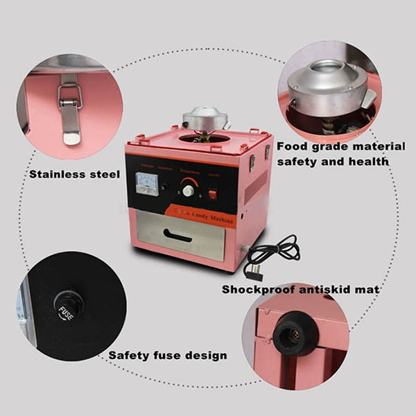 Commercial Cotton Candy Fairy Floss Maker Machine