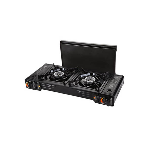 2 Burner Camp Stove with Grill