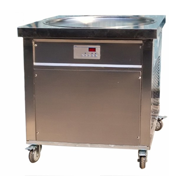 Single Ice Cream Pan Machine