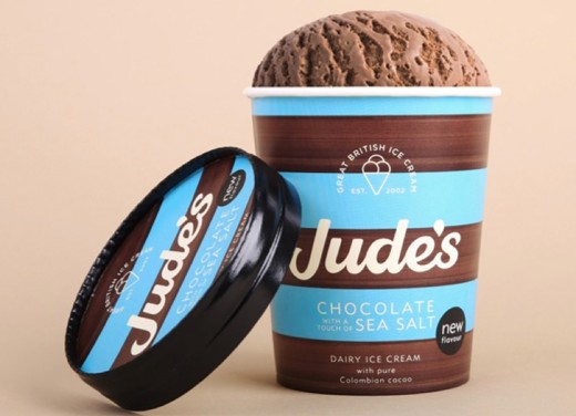 Ice Cream Maker Jude’S Launches Chocolate And Sea Salt Variety