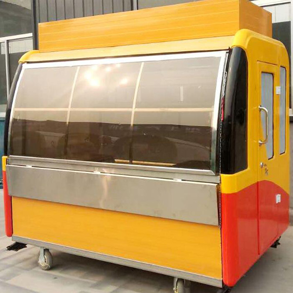 100 Sets Mobile Food Cart Food Trailer Export to India