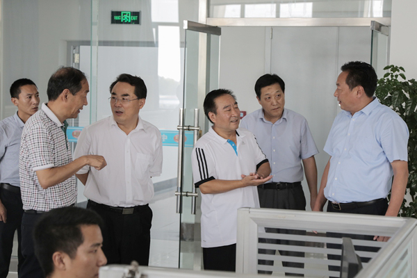  Leaders of Jining City Bureau of Statistics to Our Group for Visit and Inspection 