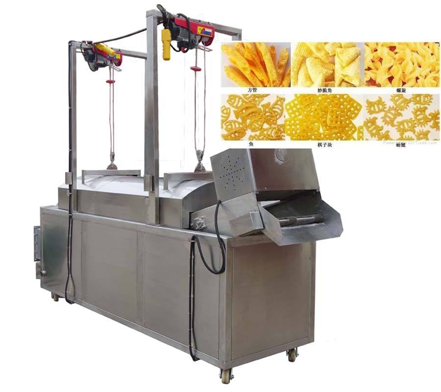 Potato Chip Frying Machine