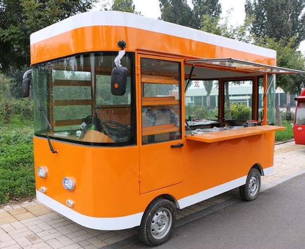 Introduction Of Multifunctional Mobile Food Cart