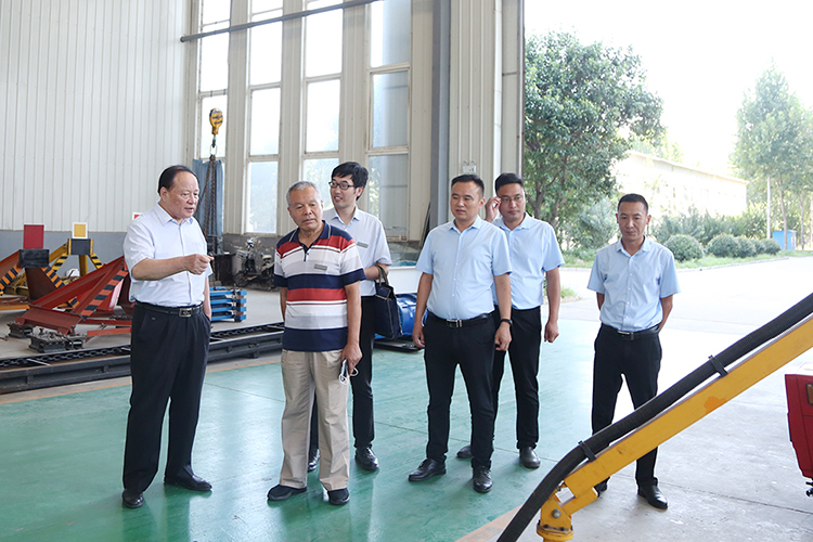 Warmly Welcome The Leaders Of Shandong Equipment Manufacturing Association To Visit China Coal Group
