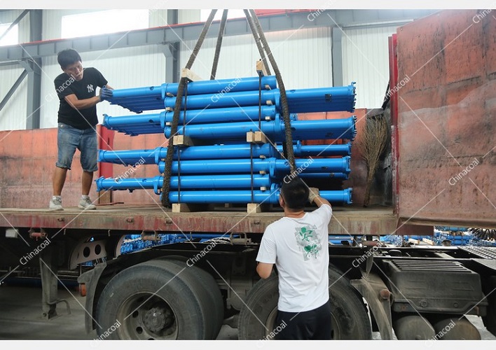 Shandong Weixin Group Sent A Batch Of Mining Single Hydraulic Props To Luliang, Shanxi